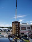 schaut schwer nach Eigenbau KW Antenne aus...